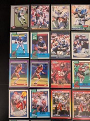 Bulk Football Lot – Random Years and Players – 41 Cards Total
