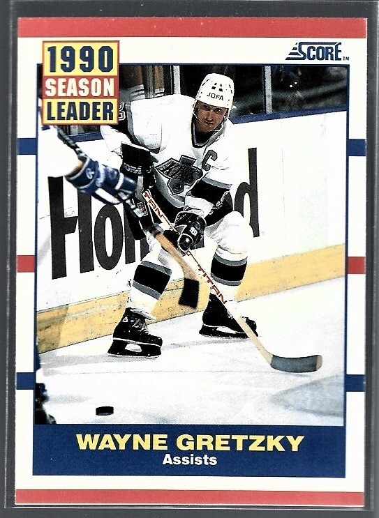 1990-91 Score Wayne Gretzky Los Angeles Kings #352 NRMT