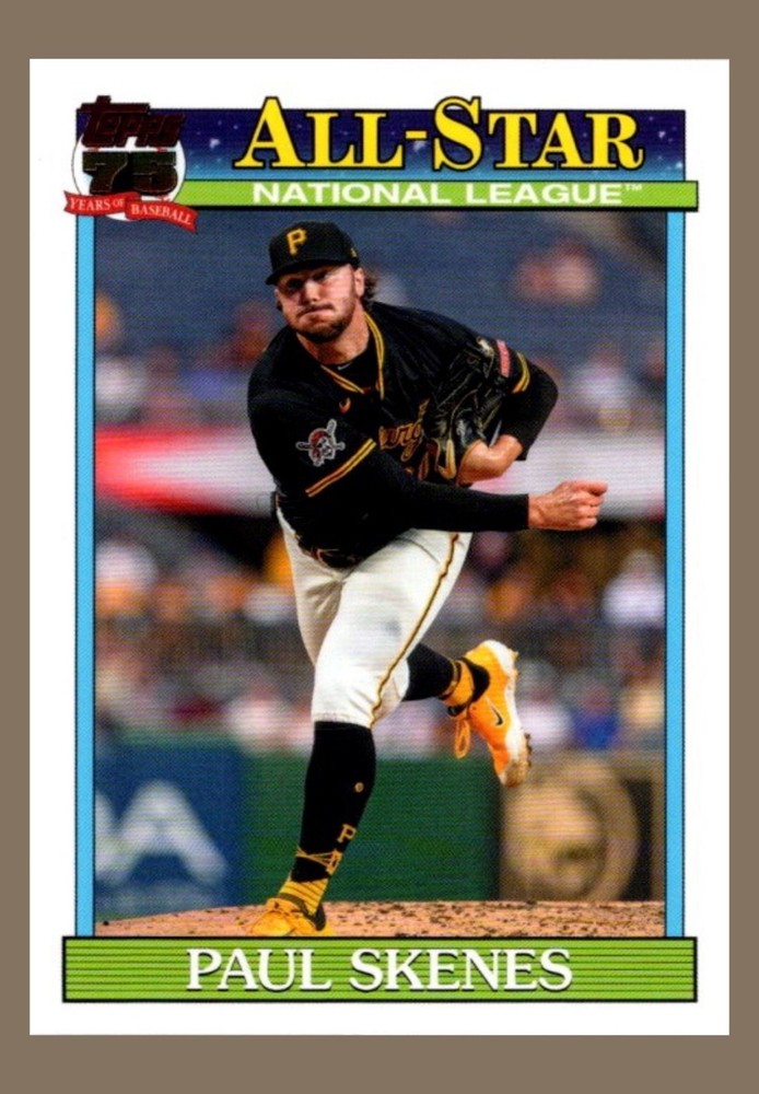 Paul Skenes #91AS-39 Retro 1991 All-Star 2026 Topps Series 2