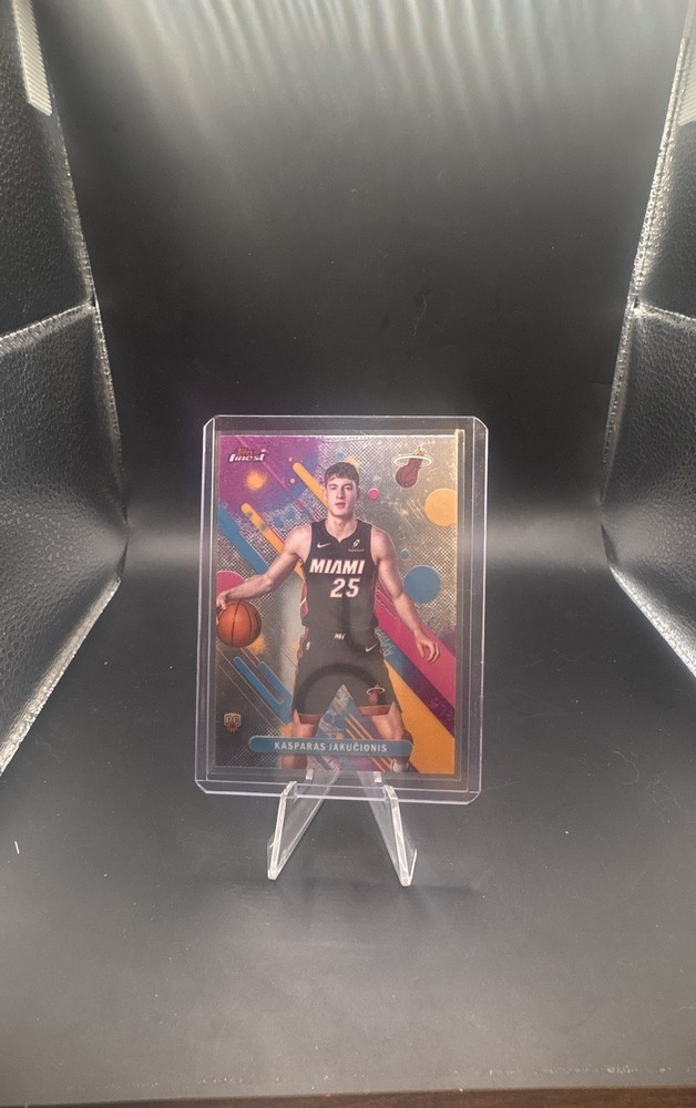 2025-26 Topps Finest – Common Kasparas Jakucionis #20 (RC)