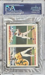 1989 TOPPS STICKERCARD #2 Don Mattingly Stewart Wilson PSA 9 Only 3 PSA10!