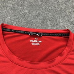 DC Defenders Shirt Mens 3XL Red Long Sleeve Graphic Performance Top UFL Football