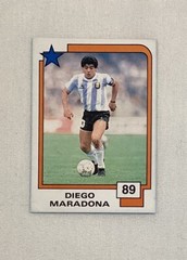 DIEGO MARADONA 1988 PANINI #89 STICKER CARD