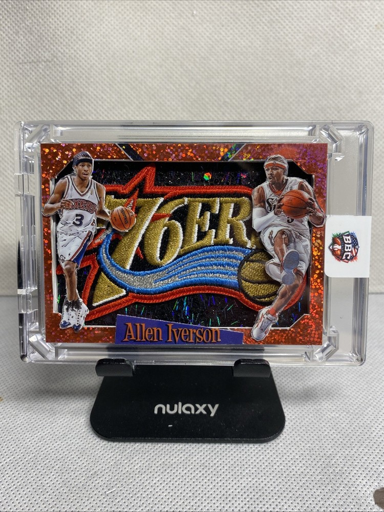 Allen Iverson – Custom Art Card 1/1 Handmade By BigBoyCardzCustomz
