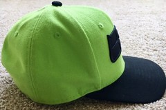 Seattle Seahawks Blackout Logo New Era 9Fifty Adjustable Cap Hat