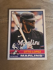 2025 Topps Heritage #258 Otto Lopez Miami Marlins ⚾️