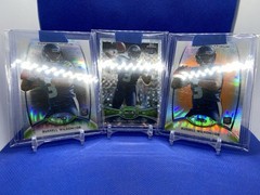 2012 Topps Russell Wilson Rc Chrome Xfractor Platinum Black Orange Refractor 🏈