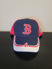Boston Red Navy White Red Sox Hat Adult Baseball Cap – Adjustable Size