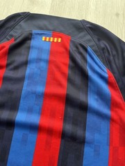 FC Barcelona 2022/2023 Nike Home Soccer Jersey Football Shirt Multicolor Size S
