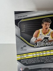 Lauri Markkanen 2024-25 Panini Prizm Black Red Power Prizms Jazz /75