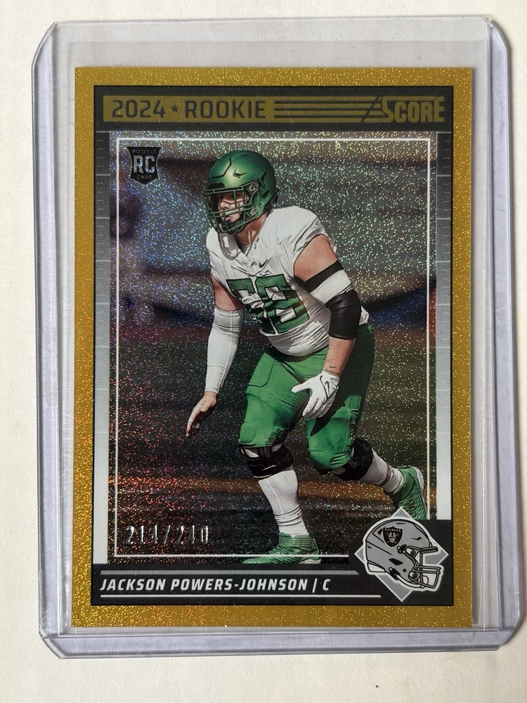 2024 Score Rookies Jackson Powers-Johnson #321 Gold Dots /240 (RC)
