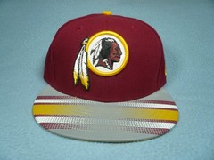 New Era 59fifty Washington Redskins Visor Stripe Size 7 BRAND NEW cap hat Fitted