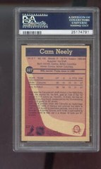 1984-85 O-Pee-Chee #327 Cam Neely ROOKIE RC PSA AA Graded Card NHL OPeeChee OPC