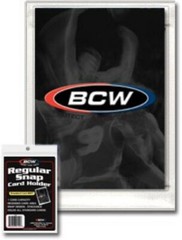 Lot of 20 BCW Regular Snap Tite Baseball Trading Card Holders snaptite protector
