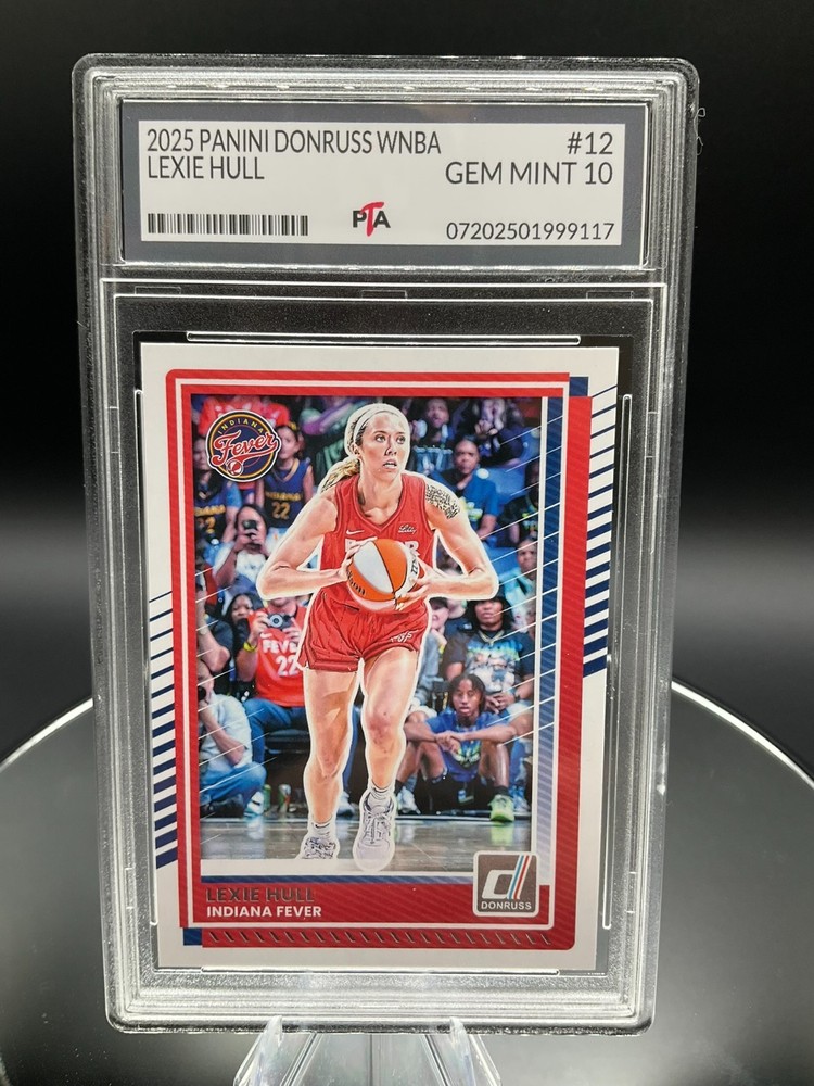 2025 Panini Donruss WNBA #85 Lexie Hull Indiana Fever ~GEM MINT PTA 10🔥