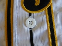 NEW MIZUNO Japan NPB HANSHIN TIGERS Baseball Jersey WHITE #60 NAKATANI Joshin L