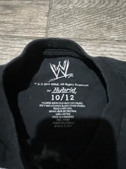 Hybrid Officially Licensed WWE The Rock Dwayne Johnson Black T-Shirt Boys 10/12