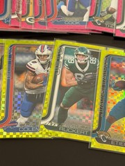 2025 Topps Chrome Football Hot Pink & Lime Green X-FRACTOR Singles + 2 Card Min!