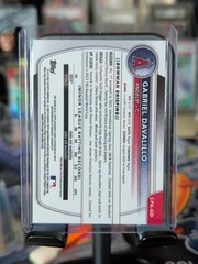 2025 Bowman Chrome – Prospect Autographs Gabriel Davalillo True Purple /250