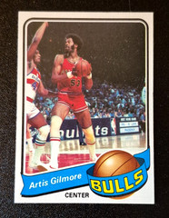 1979-80 79 Topps Basketball Artis Gilmore #25 Chicago Bulls NM HOF