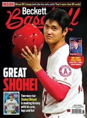 New 2026 Beckett BASEBALL ALMANAC of Baseball Cards #31 with Shohei Otani