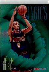 1994-95 Hoops Foil Magic&rsquo;s All-Rookies Jalen Rose Denver Nuggets #FAR-9
