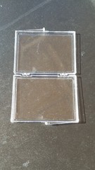 FOUR (4) BCW 10 count plastic trading card holders