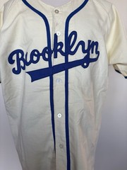 vintage BROOKLYN DODGERS Empire Sporting Goods heavyweight jersey 3XL union made