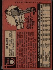 1969 Topps Jim Fairey #117 Montreal Expos