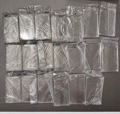 Lot of 20 5 Count – 4 Screw Acrylic Card Holder; Trading Card Protector 35 PT