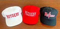 Lot of 3 Rutgers Scarlet Knights The Game Brand, American Needle & Kudzu