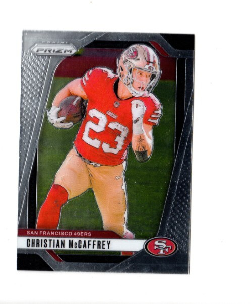 4 count lot 2024 Panini Prizm Christian McCaffrey Cards #250 San Francisco 49ers