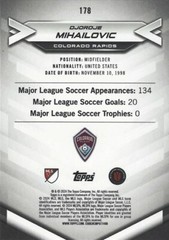 2024 Topps Major League Soccer Super Stars Yellow Variation Cards (171 – 180)