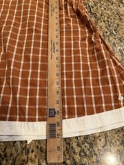 Columbia NCAA Texas Longhorns women&rsquo;s gameday grid plaid dress large new w tags