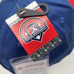 Columbus Clippers OC Sports Adjustable Baseball Cap MiLB OSFM NWT Navy and Red