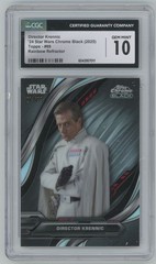 2024 Star Wars Chrome Black Rainbow Refractor Director Krennic /199 #69