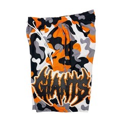 RARE MLB San Francisco Giants Custom Handmade Big Logo Camo Shorts Mens Large/XL