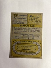 1974 Topps – #229 Bivian Lee (RC)