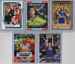 Connecticut Sun 10 card lot WNBA 1/1 auto jersey Aneesah Morrow Alyssa Thomas