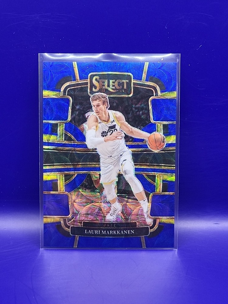 2023-24 Panini Select Lauri Markkanen BLUE SCOPE /249 JAZZ #19