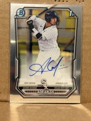 2026 Bowman Chrome Baseball Adrian Gil Base Autograph White Sox