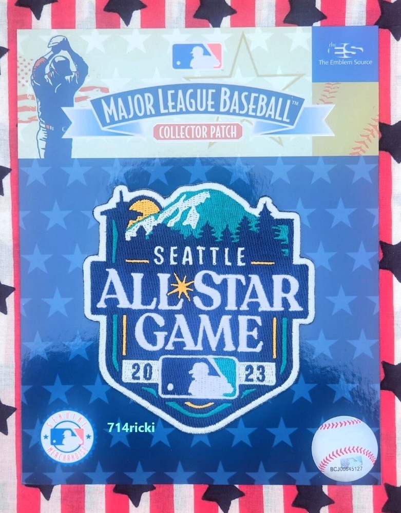 2023 MLB All Star Game Collectible Patch Seattle Mariners Official