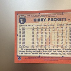 2026 Topps Series 1 – Kirby Puckett Koi Fish SP – Twins #T91-94
