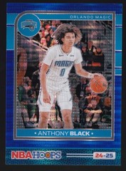 2024-25 Hoops Premium #159 Anthony Black Blue Pulsar #/99