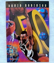 1995 NBA Hoops Number Crunchers #12 David Robinson San Antonio Spurs