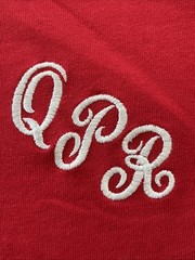 Queens Park Rangers Retro Football Shirt Mens Small QPR Toffs Red Away Vintage
