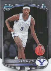 2025-26 Bowman Basketball Univesity Prospect Chrome 1-100 U Pick Complete Ur Set