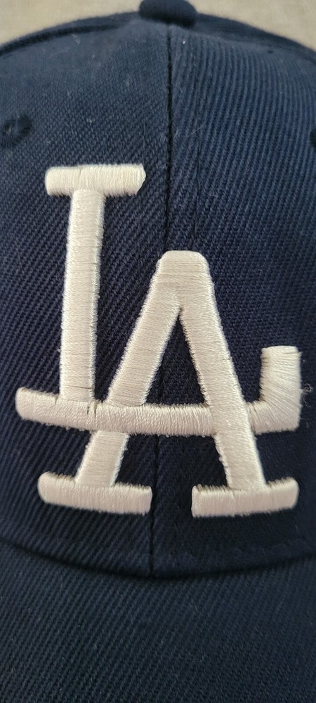 LOS ANGELES DODGERS HAT, Adjustable Strap & Script Dodgers Logo On Back.