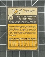 1973 Topps Set-Break #348 Rennie Stennett