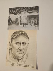2 Vintage Ty Cobb Panels EXT-See Description!